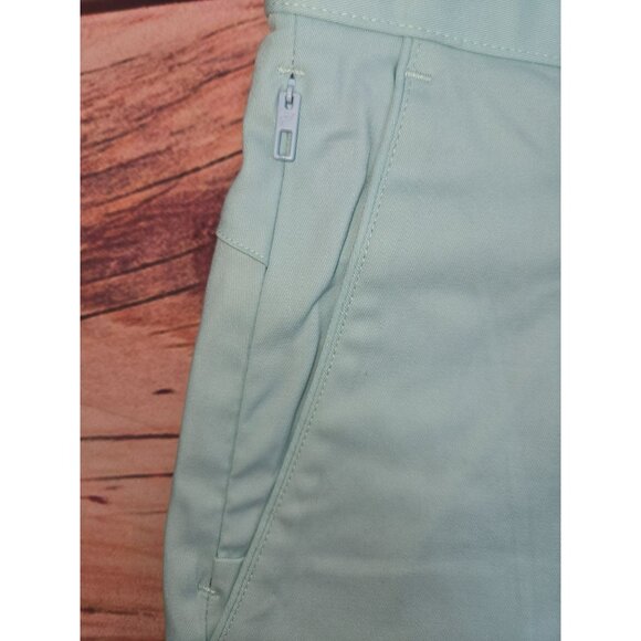 Fabletics The High Side Chino Shorts Aqua 31 Mens New With Tags 4-Way Stretch - Picture 6 of 8